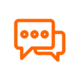 Live chat klantenservice logo